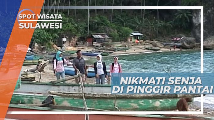 Nikmati Langit Senja di Tepi Pantai Gorontalo Sulawesi