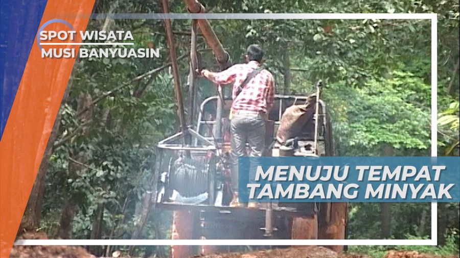 Menuju Pedalaman Musi Banyuasin, Penambangan Tradisional Desa Sungai Angit  