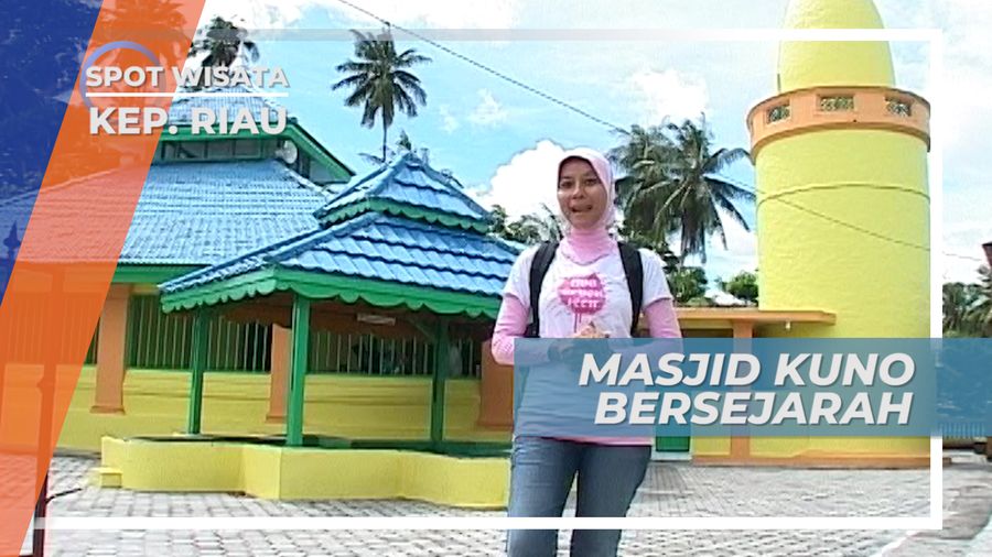 Masjid Raja Haji Abdul Ghani, Masjid Kuno Bersejarah di Pulau Buru Kepulauan Riau