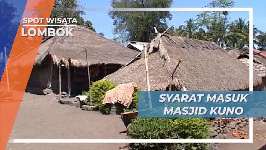 Bayan Beleq Lombok, Syarat Berpakaian Adat Saat Memasuki Masjid Desa 
