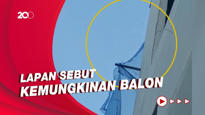 Tanda Tanda soal Objek Asing yang Terbang di Langit Bandung