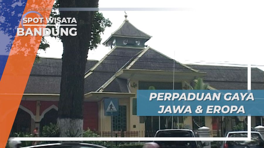 Masjid Raya Cipaganti, Masjid Parahyangan Berlanggam Jawa dan Eropa