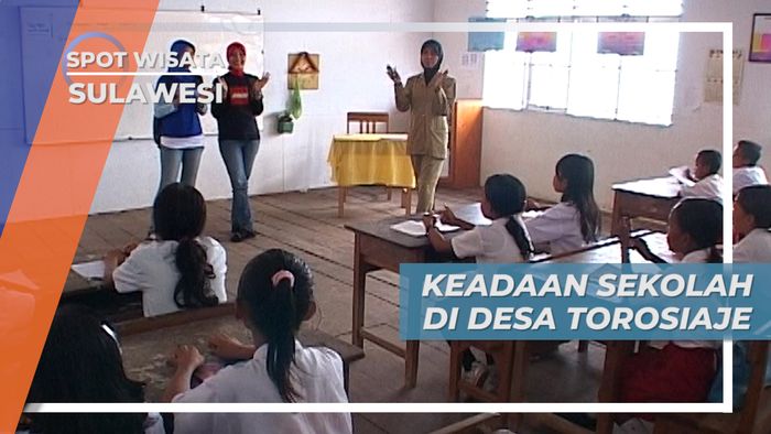 Suku Bajo Desa Torosiaje, Keadaan Sekolah Desa Pengajar Penerus Bangsa