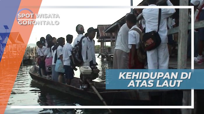Suku Bajo,Si  Anak Laut Bersekolah Menyeberangi Laut di Gorontalo
