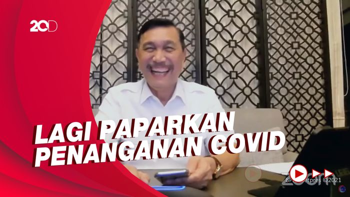 Luhut Terbahak Dipanggil Airlangga Menko Polhukam