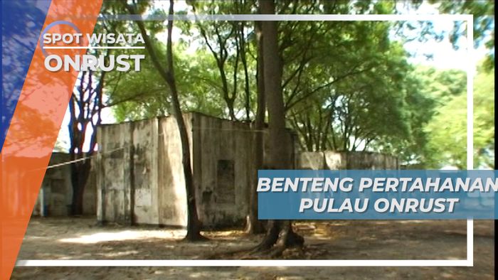 Benteng Pertahanan di Pulau Onrust Kepulauan Seribu 