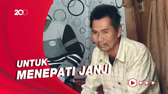 Aksi Pria Nasi Padang Goceng Bagi Donasi Warganet ke Anak Yatim
