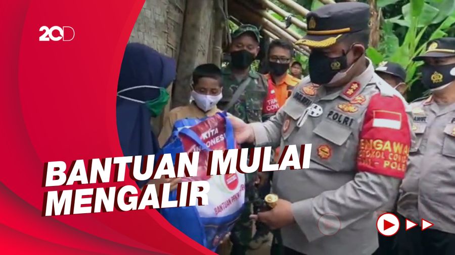 Bantuan Mengalir untuk Keluarga Miskin Jarang Makan Nasi di Cianjur