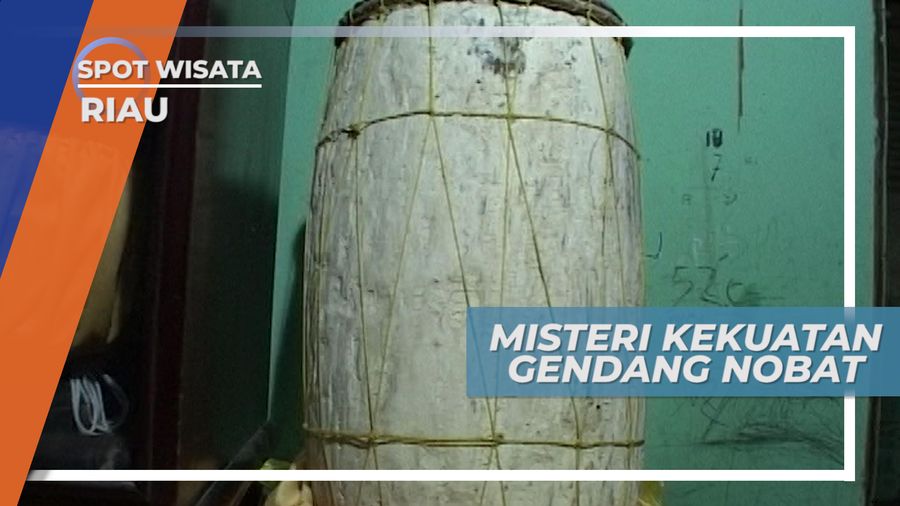 Gendang Nobat Kerajaan Lingga Riau, Hanya Ditabuh Saat Pelantikan Sultan 