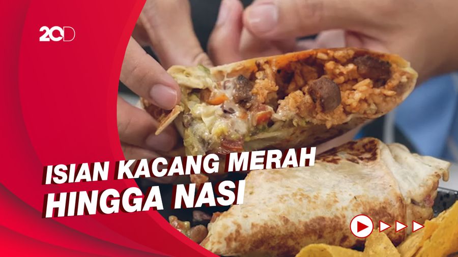 Bikin Laper: Jajal  Burrito yang Autentik Khas Meksiko