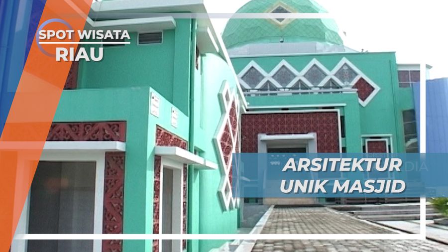 Arsitektur Unik Masjid Raya Tanjung Balai Karimun, Riau