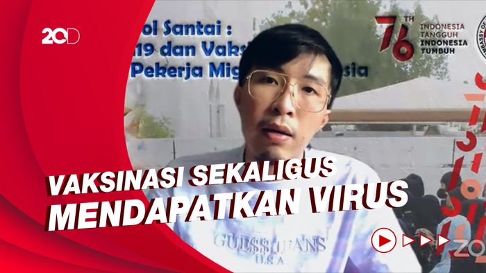 Ada Kerumunan Vaksinasi Covid-19 di Sumut, Ini Kata Dokter Tirta
