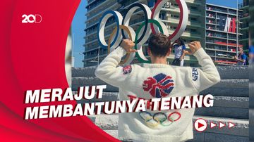 Gokil! Atlet Loncat Indah Ini Bikin Sweater Saat Olimpiade Tokyo 2020