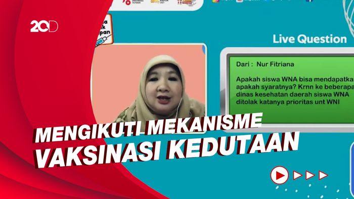  Penjelasan Kemenkes soal Anak WNA Belum Bisa Vaksinasi Covid-19 di RI