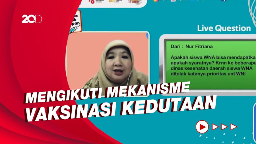  Penjelasan Kemenkes soal Anak WNA Belum Bisa Vaksinasi Covid-19 di RI