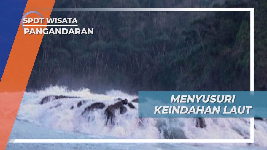 Menyusuri Keindahan Laut Pangandaran