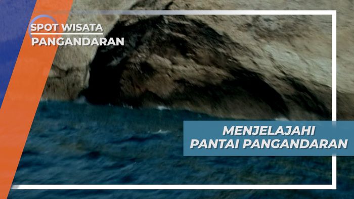 Karang Bolong, Batu Layar dan Batu Buaya, Panorama Laut Pangandaran yang Memukau