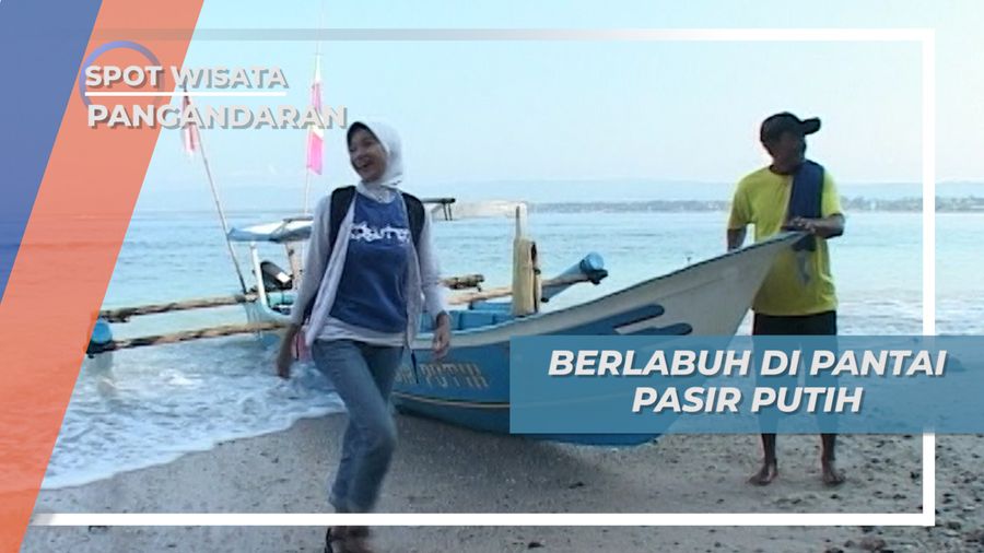Pasir Putih Pangandaran, Hamparan Putihnya Pasir Pantai yang Dihuni Kera Jinak
