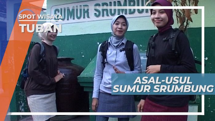 Sumur Srumbung Tuban, Lubang dari Tancapan Tongkat Sunan Bonang