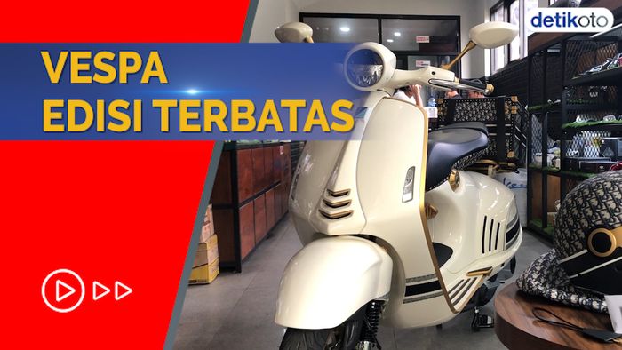 Laku Rp 1,350 Miliar, Ini Wujud Vespa 946 Christian Dior