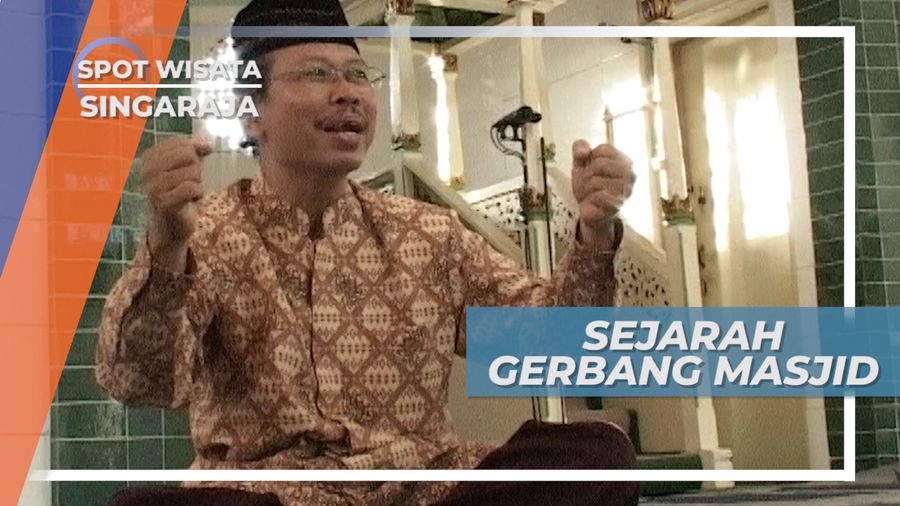 Sejarah Kori, Pintu Gerbang Masjid Agung Jamik Singaraja, Bali 