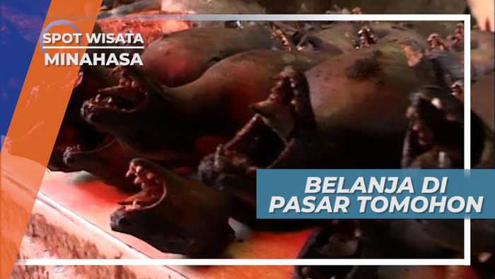 Berbelanja Makanan Tradisional di Pasar Ekstrim Tomohon, Sulawesi Utara