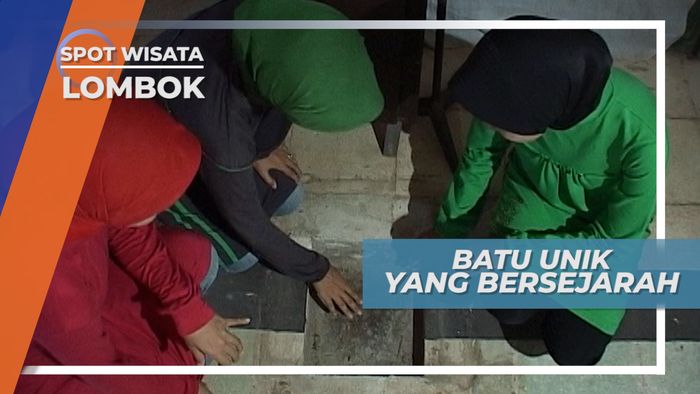 Batu Sujud Dari Baghdad, Dahulu Berposisi di Mimbar Sekarang Menjadi Tengah Masjid Pusaka Lombok