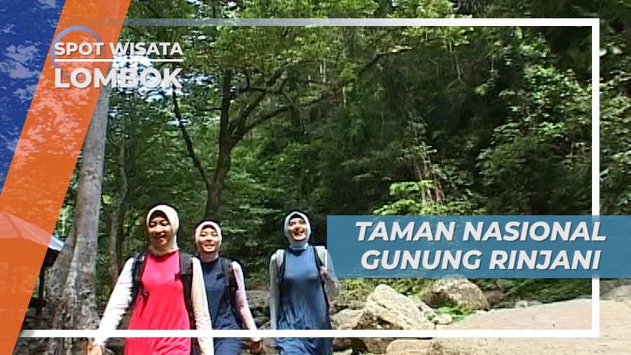 Membelah Hutan Taman Nasional Gunung Rinjani, Mencari Air Terjun di Lombok