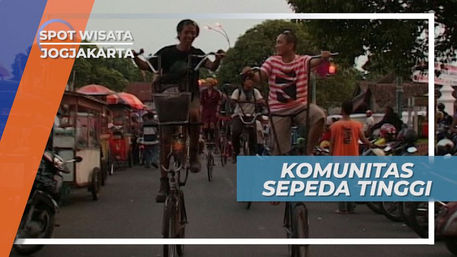Berkenalan dengan Komunitas Sepeda Tinggi di Yogyakarta
