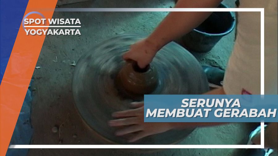 Serunya Membuat Kerajinan Gerabah dari Tanah Liat, Yogyakarta