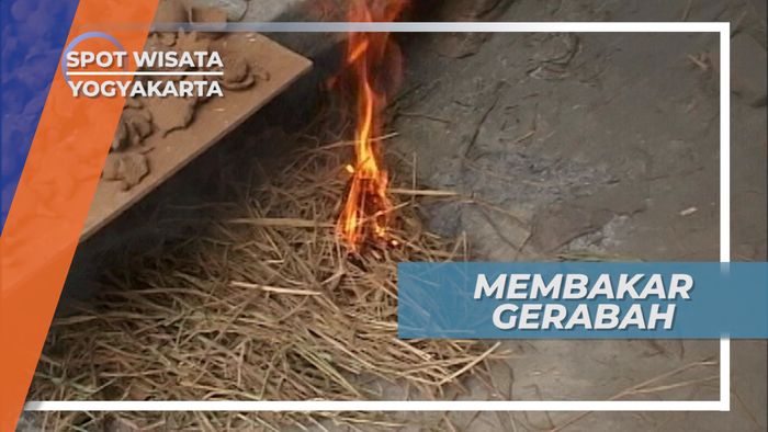 Proses Pembakaran Kerajinan Gerabah, Yogyakarta