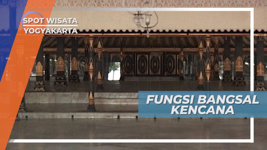 Singgasana Raja di Bangsal Kencana Yogyakarta