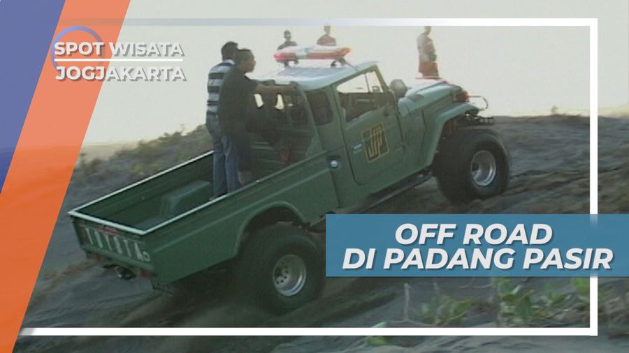 Uji Adrenalin Offroad di Padang Pasir Yogyakarta