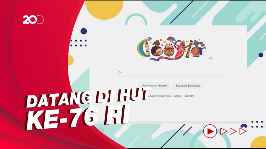 Cara Google Ramaikan Perayaan HUT ke-76 RI