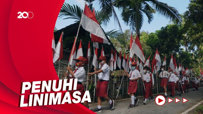 Semarak Warganet Ramaikan HUT ke-76 RI