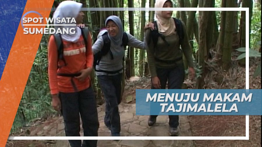 Medan Berat Menuju Makam Prabu Tajimalela, Sumedang
