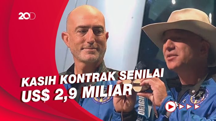 Imbas Beri Kontrak ke SpaceX Elon Musk, NASA Digugat Jeff Bezos