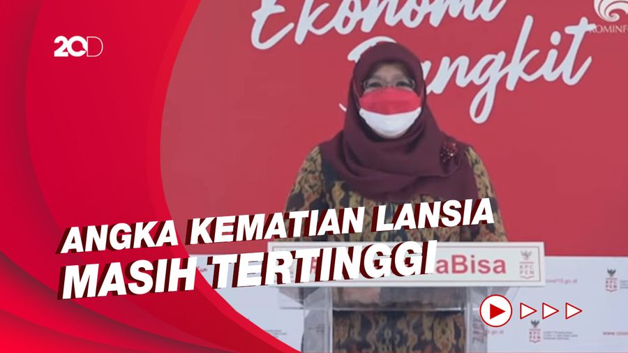 Vaksinasi Lansia di 4 Provinsi Ini Dinilai Masih Rendah