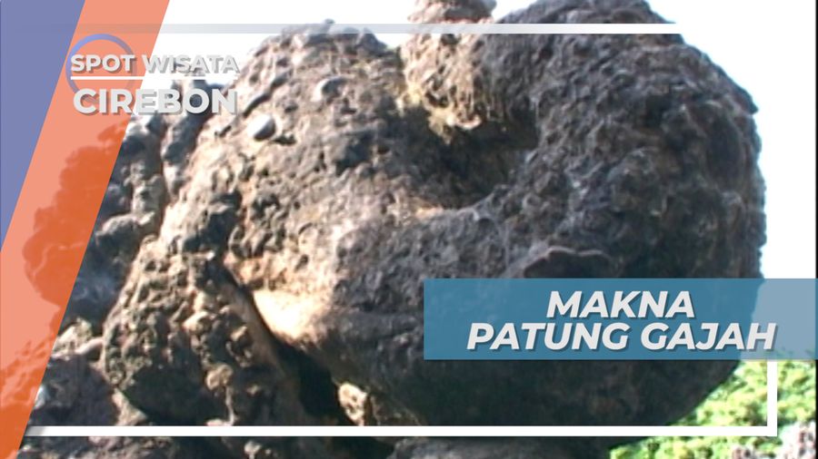 Makna Patung Gajah di Sisi Utara Tamansari Sunyaragi, Cirebon