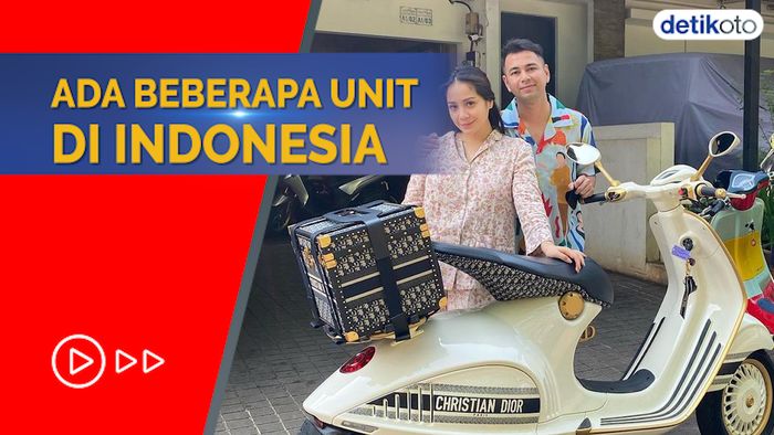 Apa Istimewanya Vespa 946 Dior Seharga Rp 1 M yang Dibeli Raffi Ahmad?