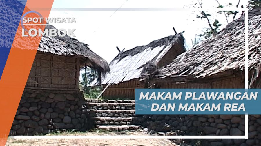 Makam Pemangku Adat di Area Masjid Kuno Bayan, Lombok