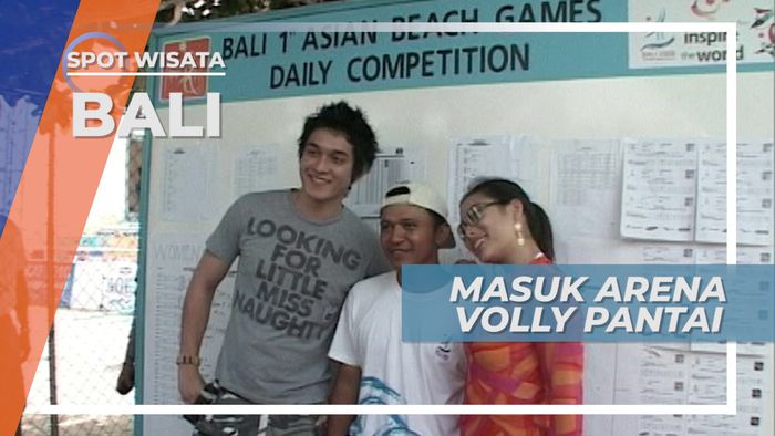 Mengunjungi Ramainya Turnamen Volley Pantai Antar Negara Asia, Bali
