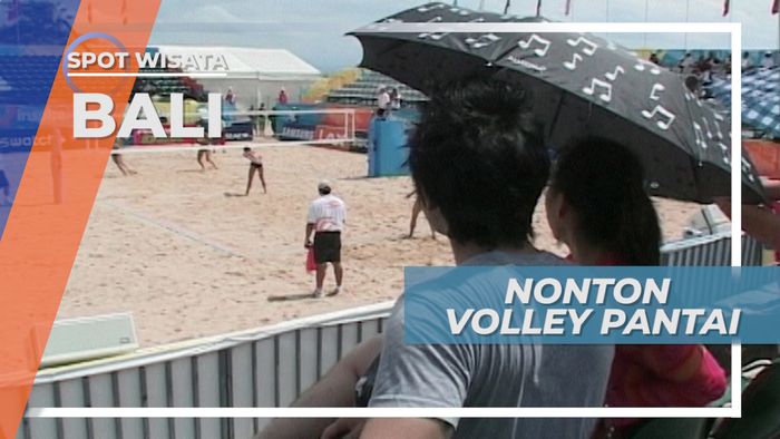 Serunya Nonton Turnamen Volley Pantai Antar Negara Asia, Bali