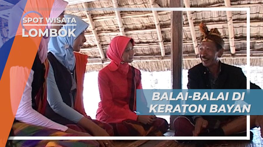 Balai-balai Di Keraton Bayan Lombok Nusa Tenggara Barat