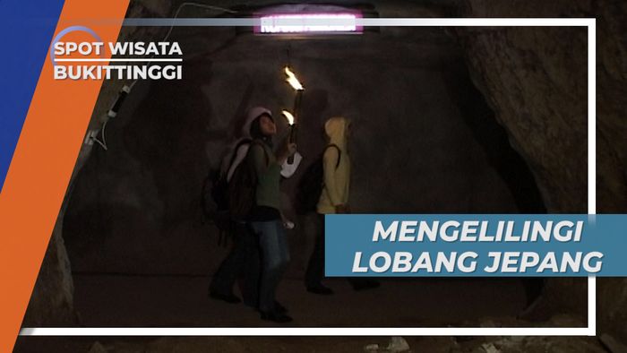 Seperti Labirin, Banyak Jalan Bercabang di Lobang Jepang Bukittinggi