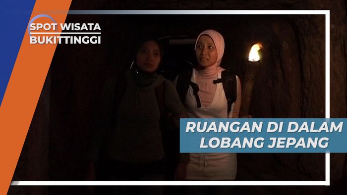 Sejarah Kelam di Dalam Lobang Jepang Bukittinggi Sumatera Barat