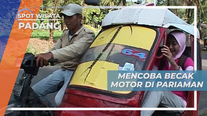 Mencoba Sensasi Naik Bentor, Angkutan Umum Khas Ranah Minang, Padang