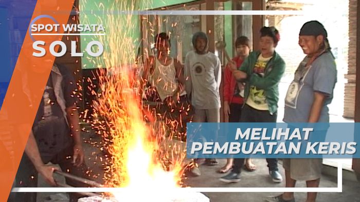 Mengintip Proses Pembuatan Keris di Desa Mojosongo, Solo