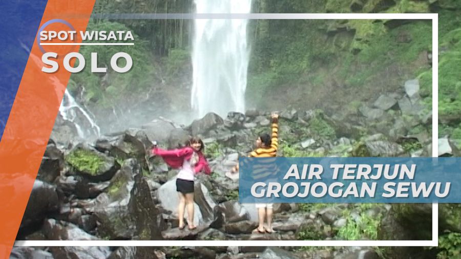 Menikmati Pesona Indah Air Terjun Grojogan Sewu yang Memukau, Solo