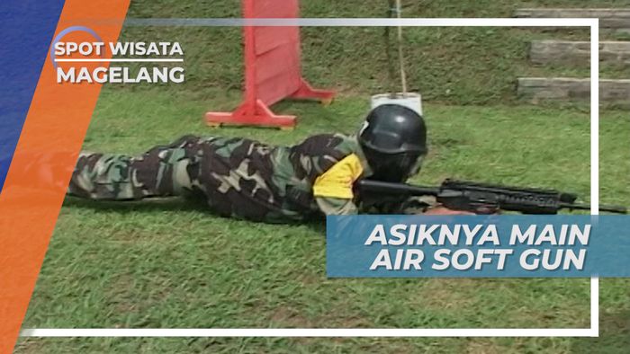 Seperti di Film Action, Serunya Bermain Airsoft Gun, Magelang